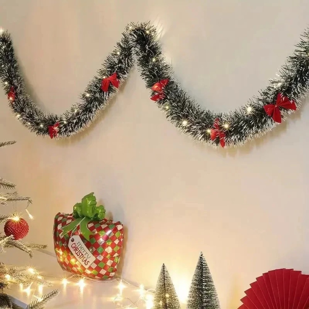 Tinsel Garland Decoration - 크리스마스 테슬 가랜드 인공 크리스마스 가랜드