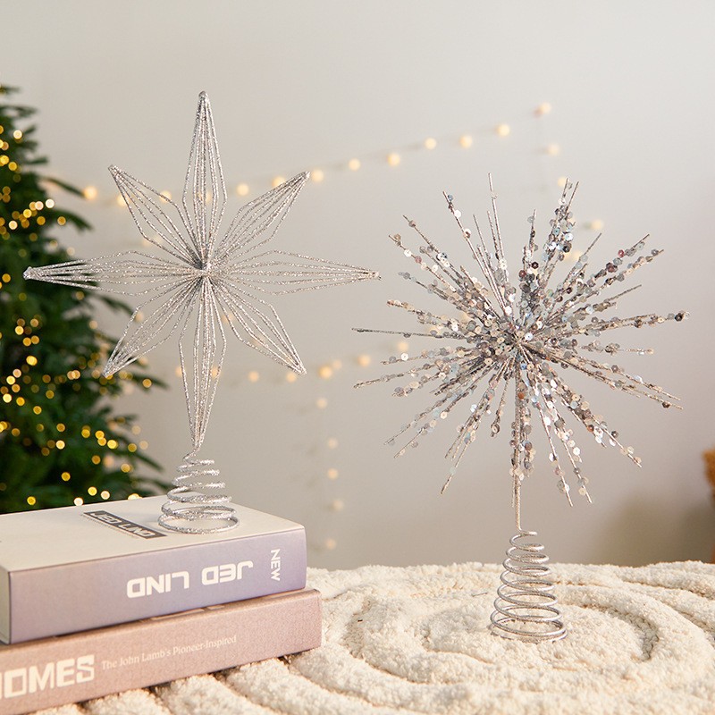 Star Tree Topper - 30cm 크리스마스 트리 토퍼 스타 스트링