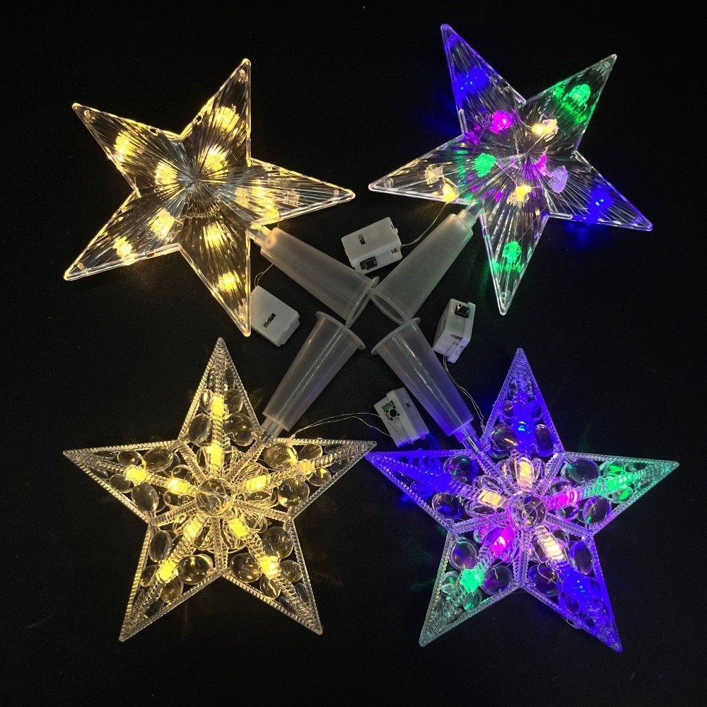 새로운 라이트업 스타 크리스마스 트리 토퍼 플라스틱 크 - Star Tree Topper 리뷰 및 가격