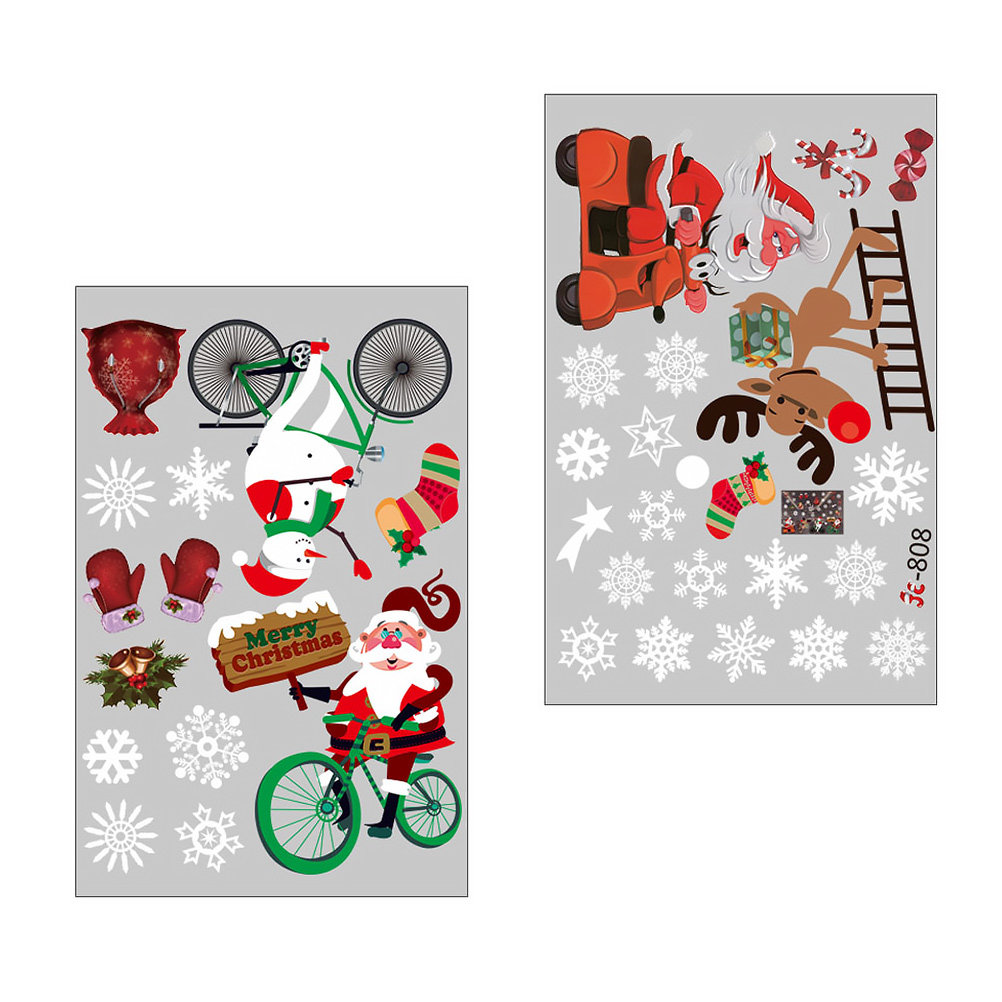 창문 겨울 스티커 장면 휴일 장식 스티커 눈송이 데칼  - Snowflake Window Decal 리뷰 및 가격