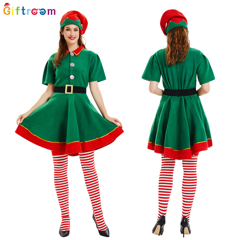 크리스마스 어린이 및 성인 크리스마스 엘프 의상, 산타 - Elf Costume Christmas 리뷰 및 가격