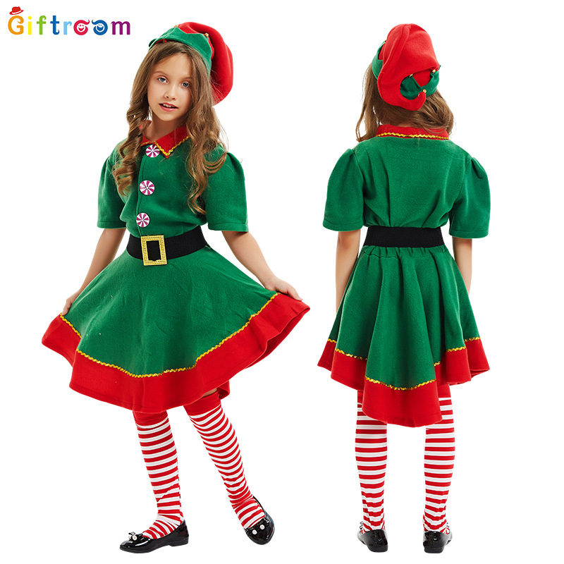 크리스마스 어린이 및 성인 크리스마스 엘프 의상, 산타 - Elf Costume Christmas 리뷰 및 가격