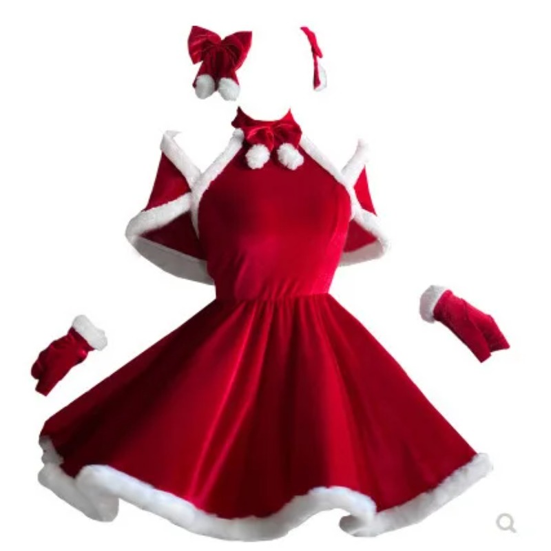 크리스마스 코스프레 의상 드레스 액세서리 정장 레드 새 - Elf Costume Christmas 리뷰 및 가격