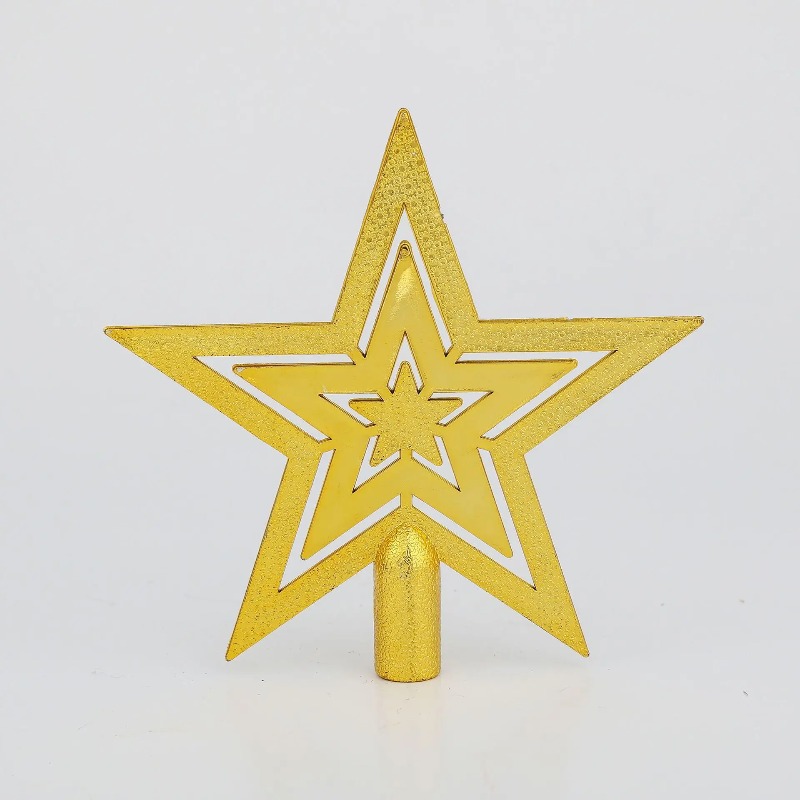 반짝이는 크리스마스 트리 장식용 별 모양 투명한 다섯개 - Star Tree Topper 리뷰 및 가격