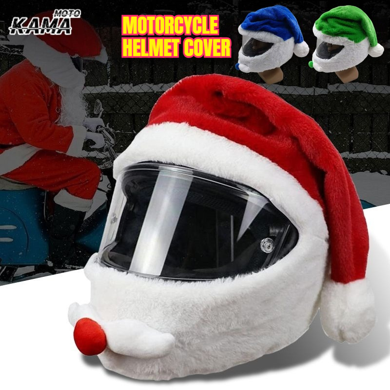 산타클로스 헬멧 커버 플러시 크리스마스 모자, 범용 오 - Santa Hat Plush 리뷰 및 가격