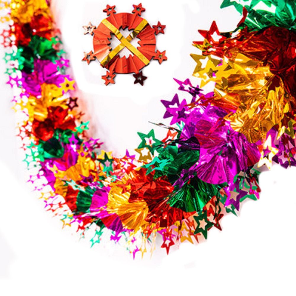3D 크리스마스 포일 가랜드 DIY 트위스트 가랜드 크 - Tinsel Garland Decoration 리뷰 및 가격