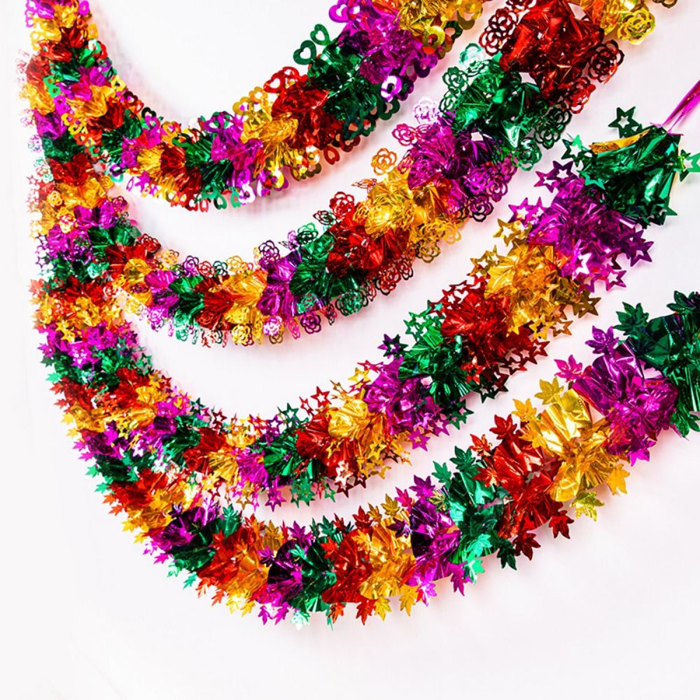 3D 크리스마스 포일 가랜드 DIY 트위스트 가랜드 크 - Tinsel Garland Decoration 리뷰 및 가격
