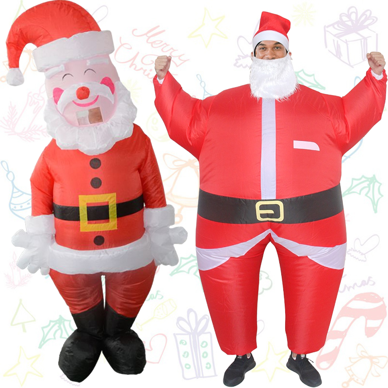 클래식 성인 산타클로스 인플레이터블 코스튬 크리스마스  - Elf Costume Christmas 리뷰 및 가격