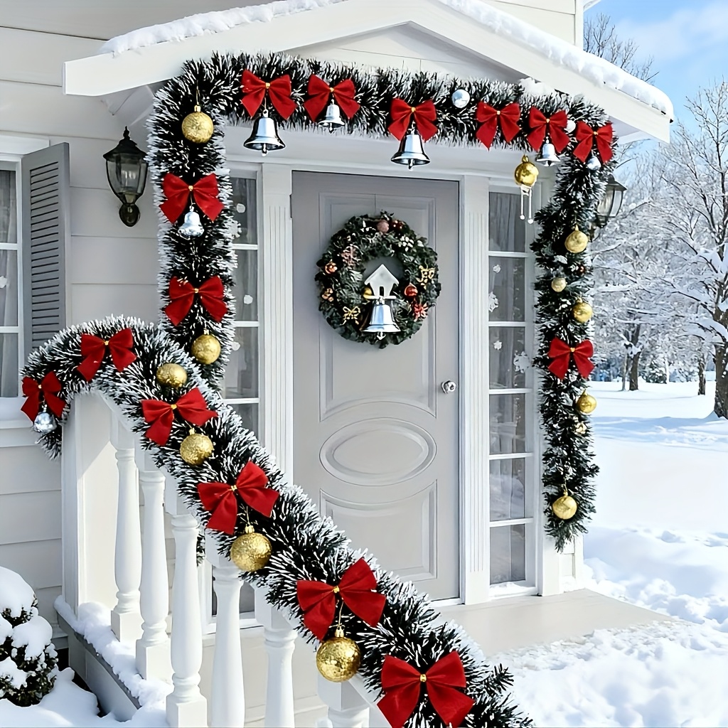 인공 크리스마스 가랜드 크리스마스 테슬 가랜드 리본 장 - Tinsel Garland Decoration 리뷰 및 가격