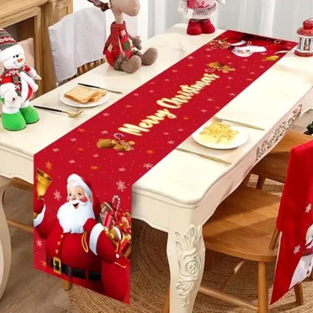산타클로스 크리스마스 테이블 러너 크리스마스 홈 데코레 - Christmas Table Runner 리뷰 및 가격