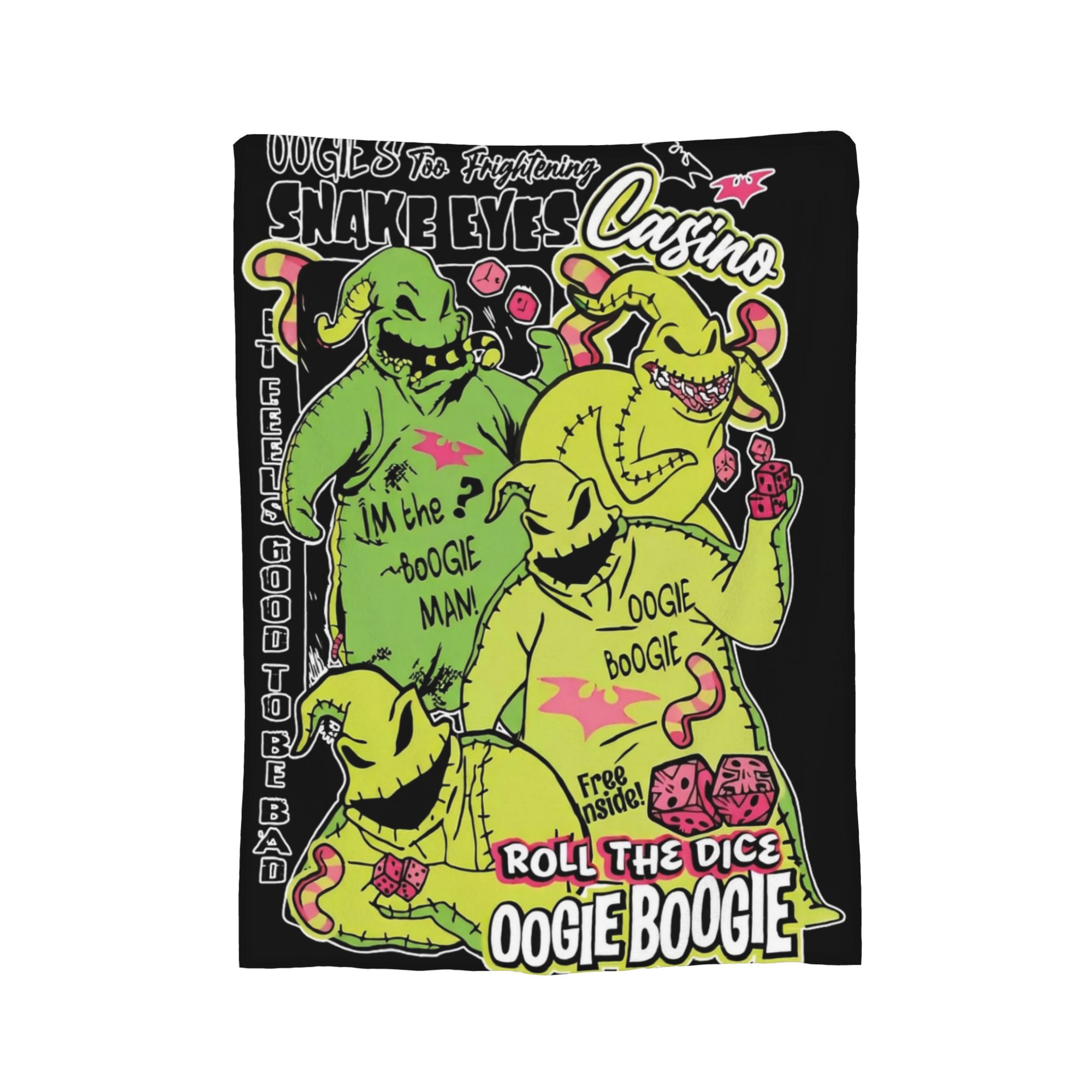 크리스마스의 악몽 오기 부기 블랭킷 퍼지 재미있는 통기 - Christmas Throw Blanket 리뷰 및 가격