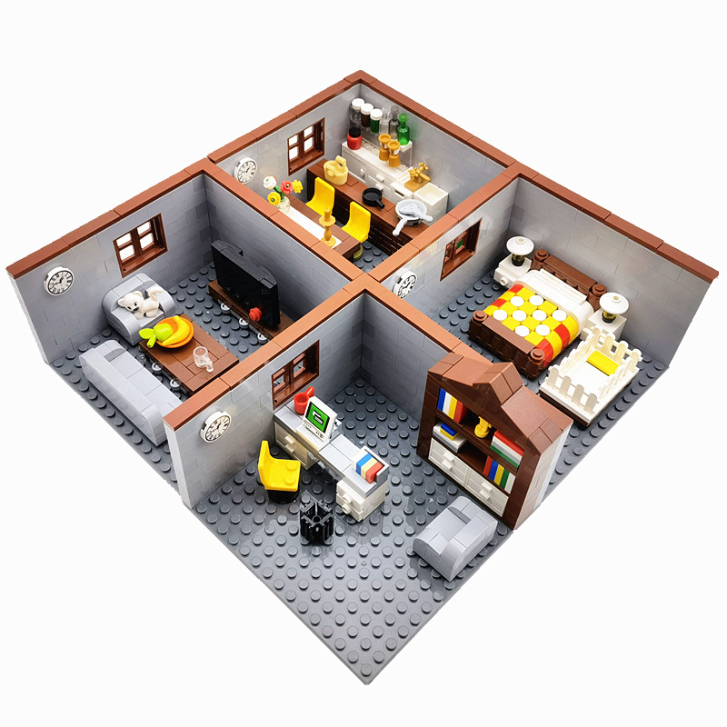 호환 클래식 도시 블록 집 가구 MOC 어린이를위한 D - Lego Set City 리뷰 및 가격