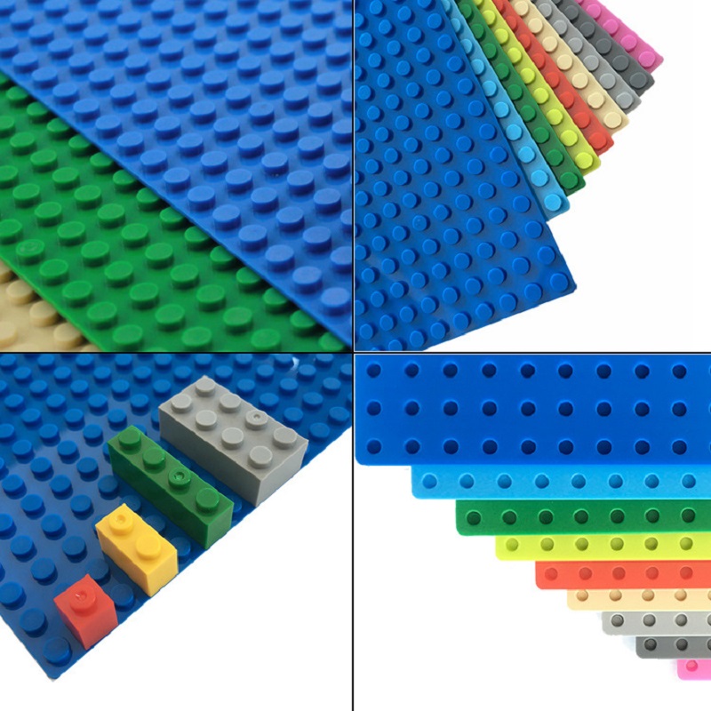 6PCS 클래식 기본 플레이트 32x32 16x32 도 - Lego Set City 리뷰 및 가격