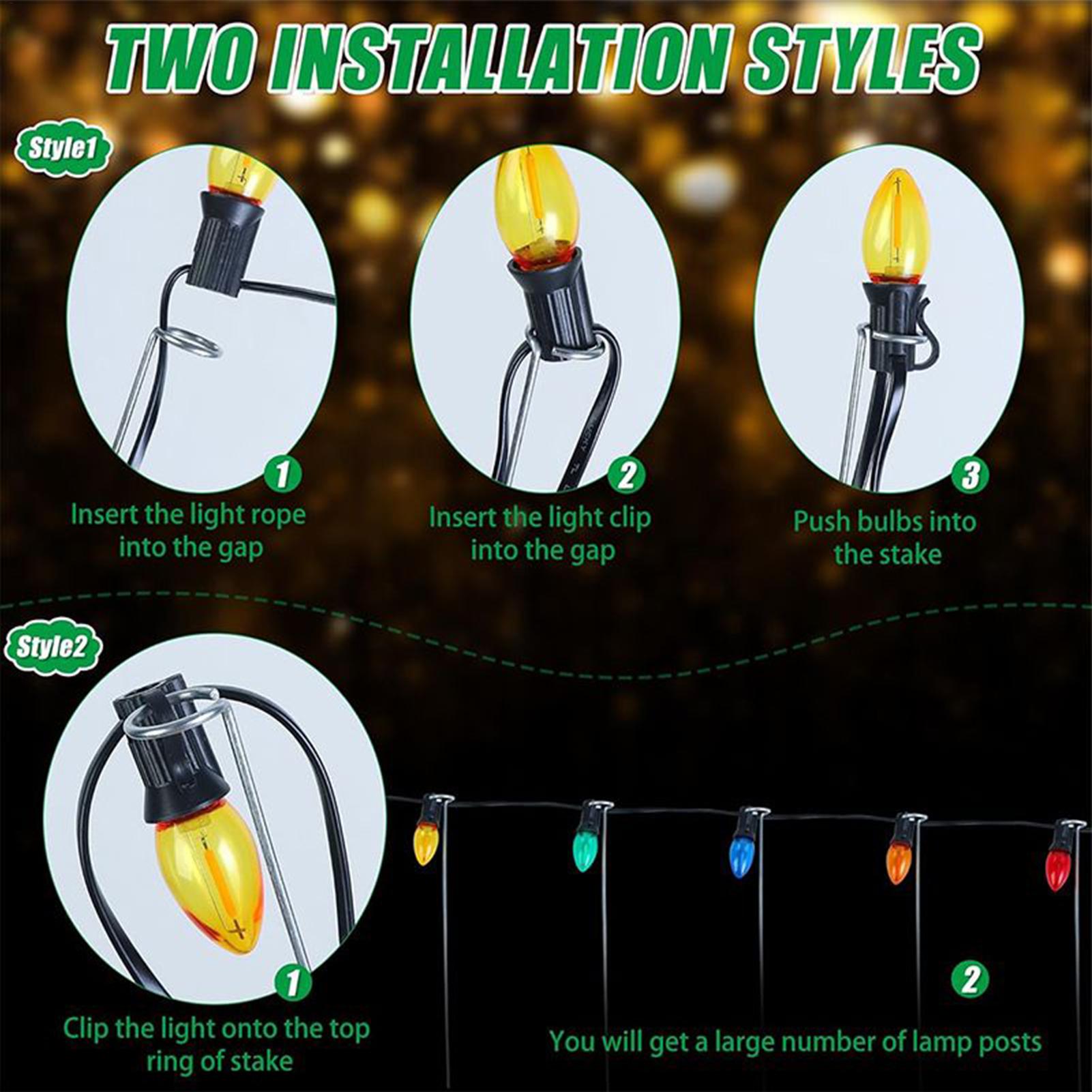크리스마스 조명 말뚝 12인치 잔디밭 야외 장식 크리스 - Christmas Lights Outdoor 리뷰 및 가격